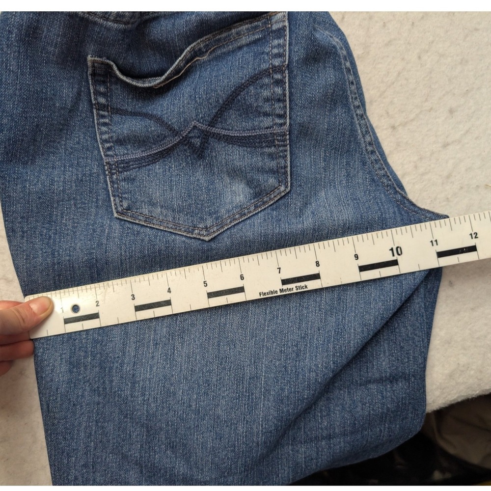 Christopher & Banks Modern Fit Capri Jeans Womens 4 Blue Medium Wash Cropped - Picture 11 of 14